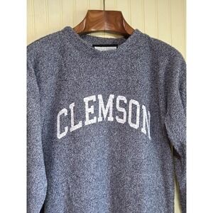 Clemson Tigers Sweater Womens Large Purple NCAA College Woolly Threads‎